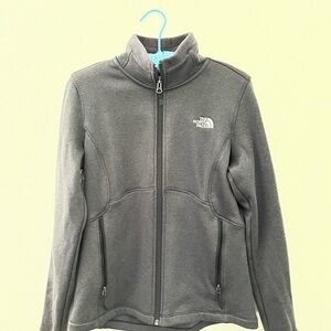 The North Face Charcoal Zip-Up Jacket